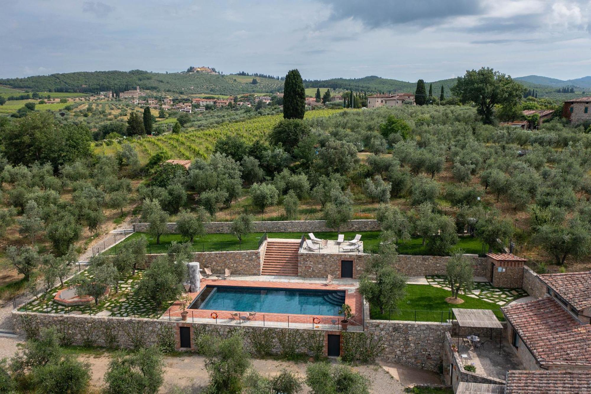 Borgo A Monti Di Sotto Villa Gaiole in Chianti Luaran gambar